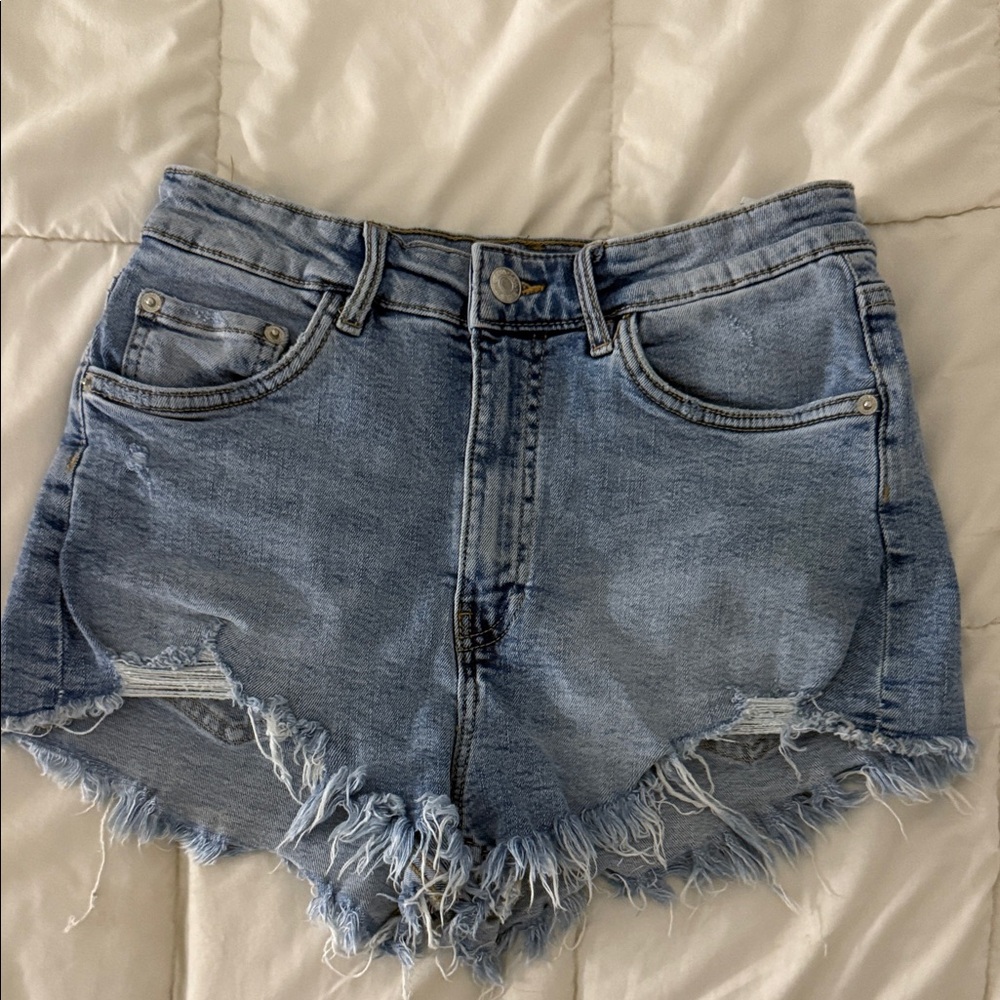 Denim Blue Women's Shorts